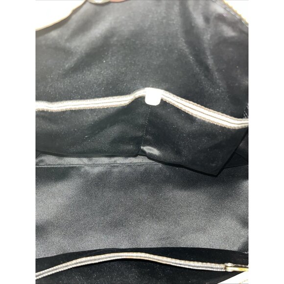 Henri Bendel New York Alligator Embossed Large Leather Handbag With Dust Bag - Picture 10 of 16